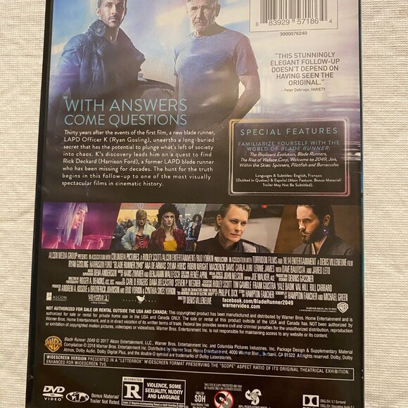 DVD "BLADE RUNNER" NEW CONDITION NO SCRATCHES - Picture 2 of 3